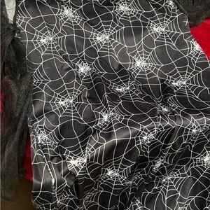 Black and White Spider Web Dress